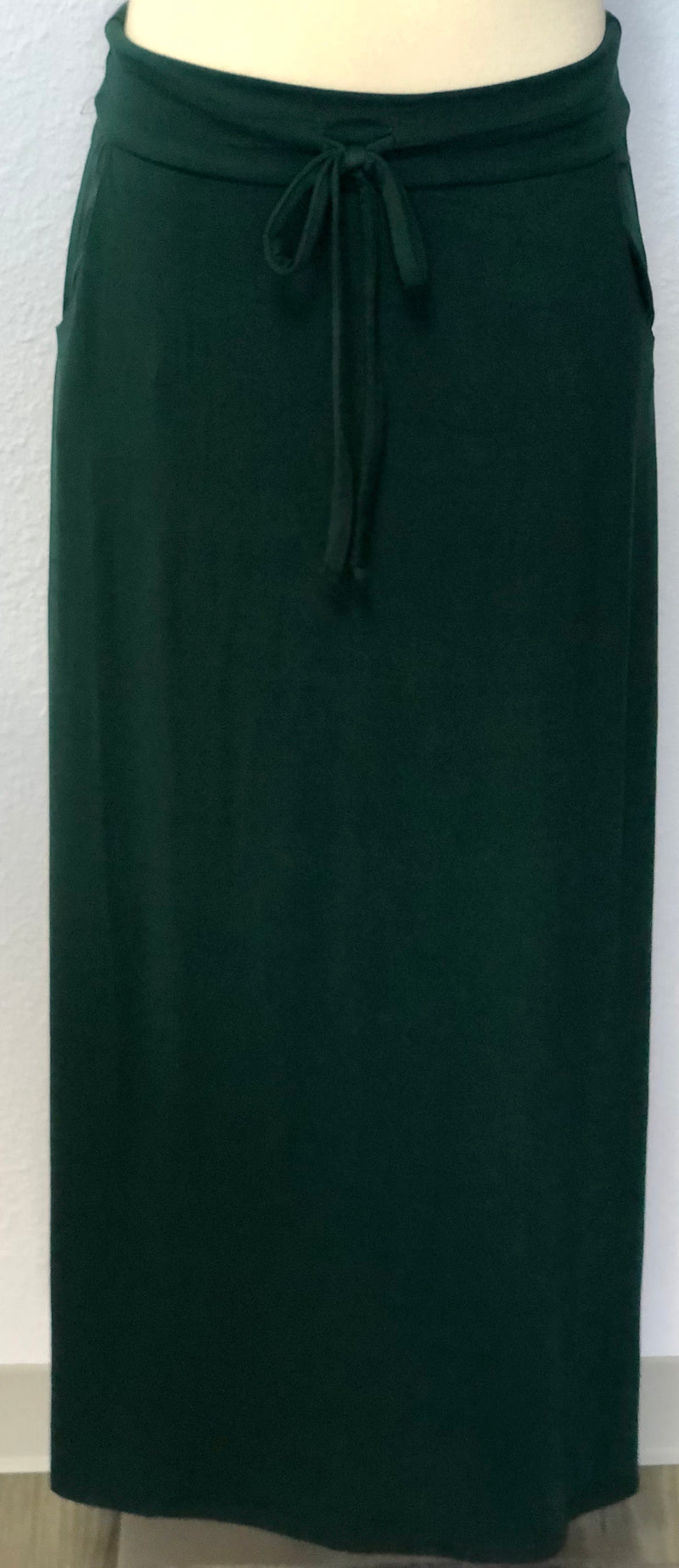 RELAXED FIT MAXI SKIRT