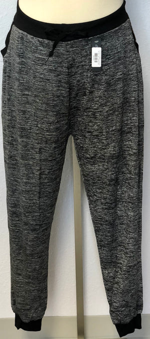 RELAXED FIT BANDED JOGGERS